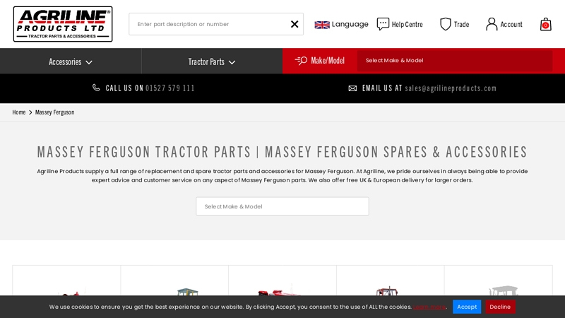 Massey Ferguson Tractor Parts m f tractor parts