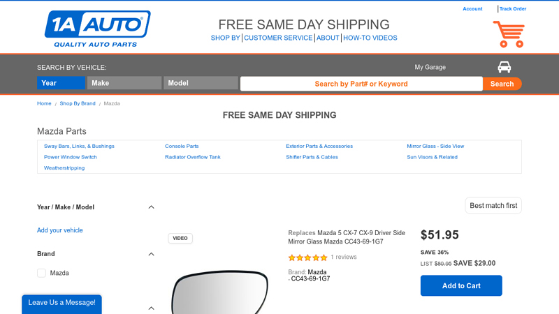 Mazda OEM Parts Online auto parts mazda