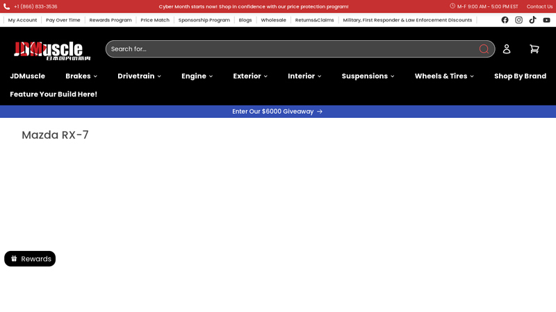 Mazda RX7 Aftermarket Parts rx7 auto parts