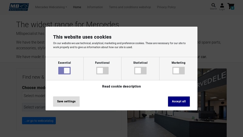 MBspecialist mercedes benz used auto parts