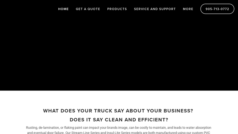 McLaren Doors: Lightweight Roll-Up Truck Doors box truck roll up door parts