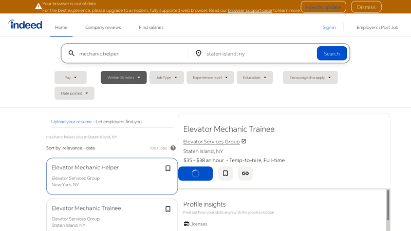 Mechanic Helper Jobs, Employment in Staten Island, NY ace auto parts tampa florida