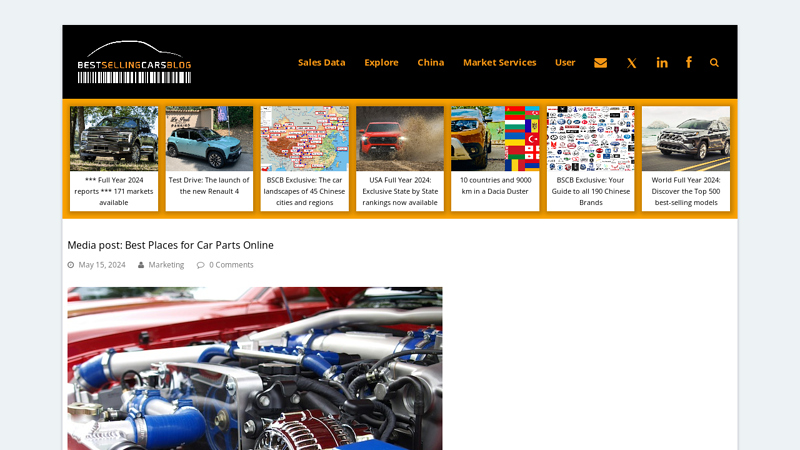 Media post car parts wholesalers