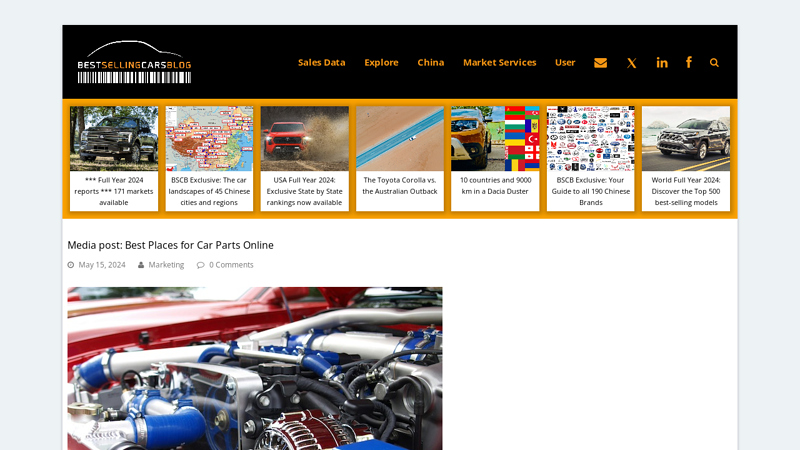 Media post performance car parts online