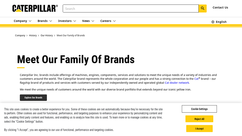 Meet Our Family of Brands caterpillar tractor parts