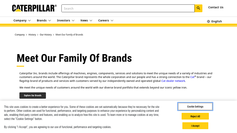 Meet Our Family of Brands caterpillar motor parts