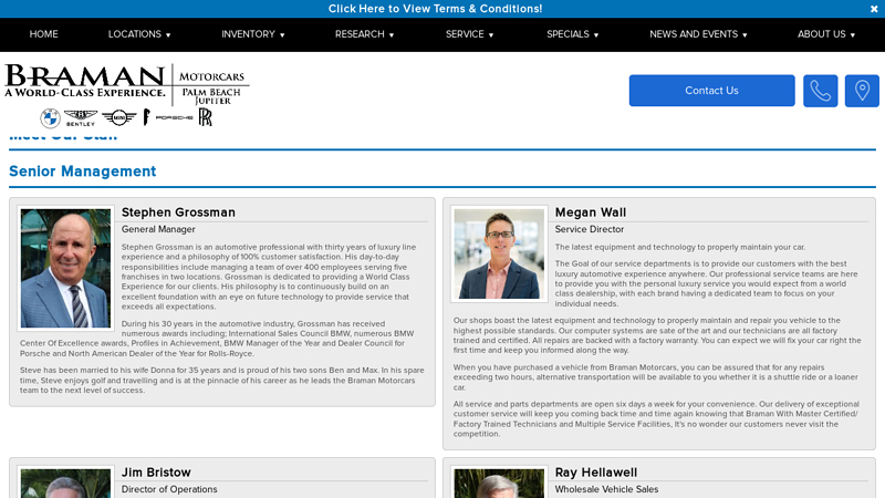 Meet Our Staff braman honda parts