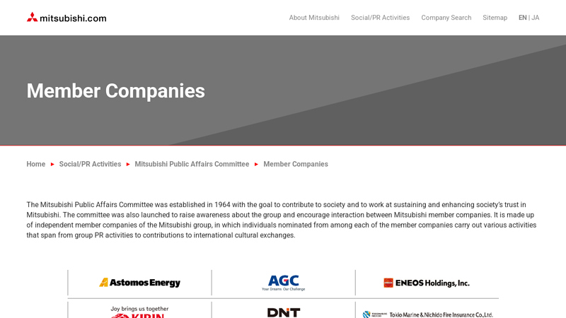 Member Companies mitsubishi car parts