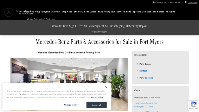 Mercedes car parts fort myers fl