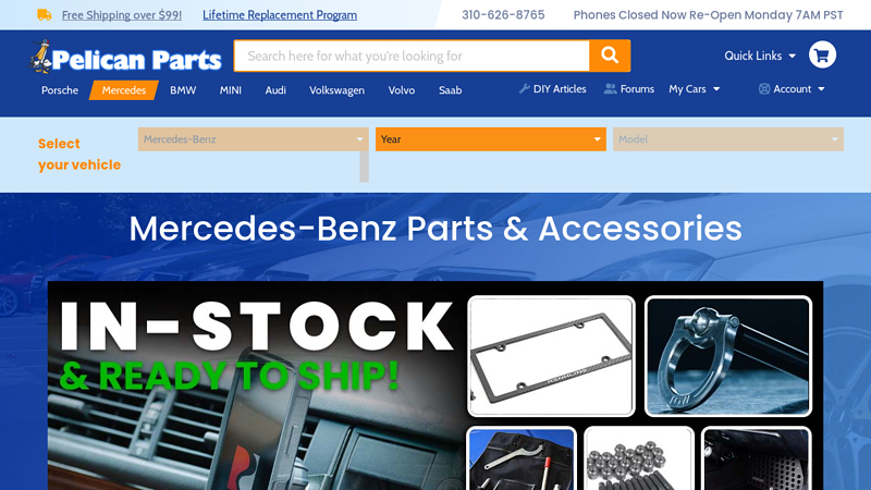 Mercedes mercedes auto parts