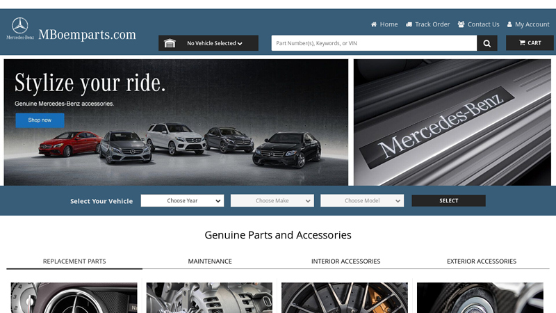 Mercedes-Benz Parts - Genuine OEM benz auto parts