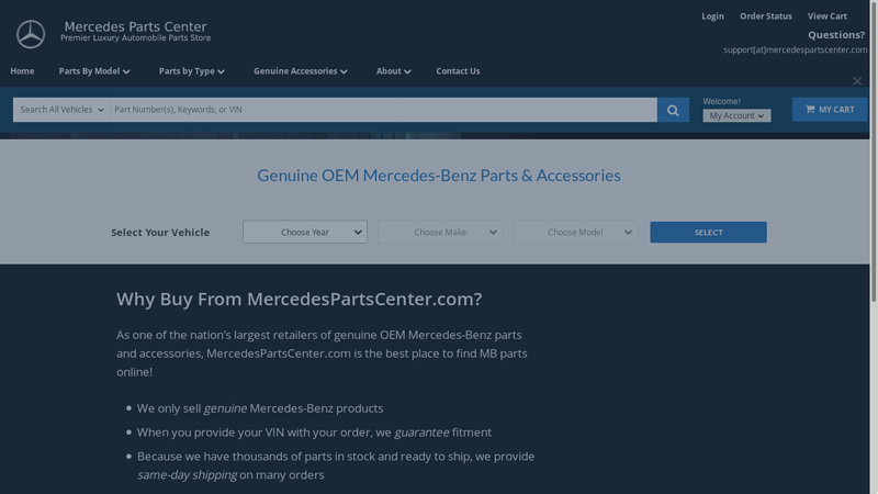 Mercedes Parts Center mercedes car parts near me