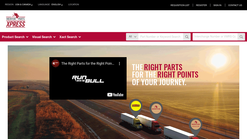 Meritor Aftermarket Brands auto trail parts