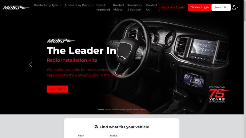 Metra Electronics Auto Parts car stereo parts near me