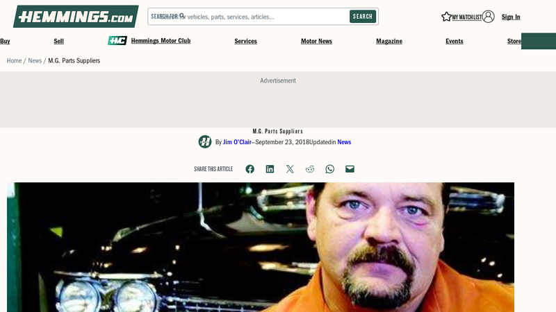 M.G. Parts Suppliers fexon auto parts