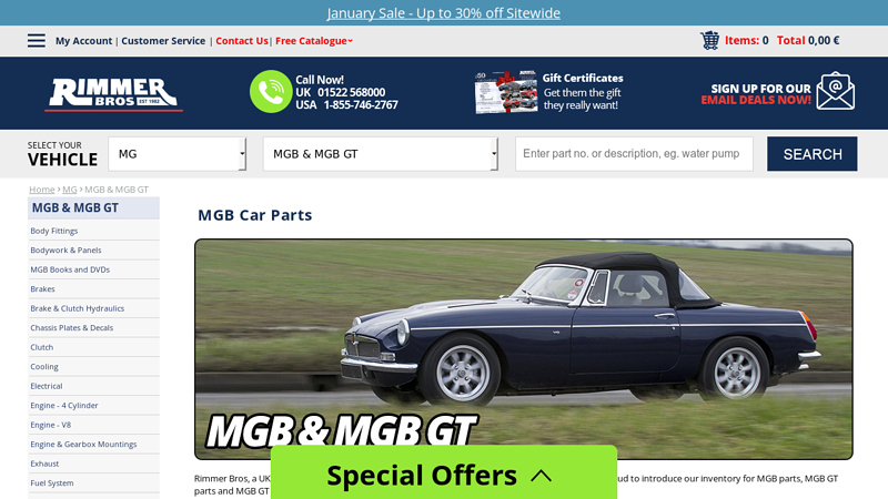 MGB Parts and Accessories mgb car parts