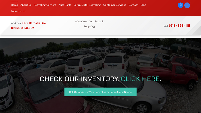 Miamitown Auto Parts & Recycling used auto parts cincinnati ohio