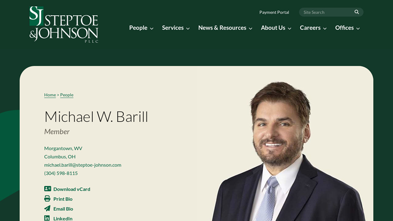 Michael W. Barill advance auto parts clarksburg west virginia