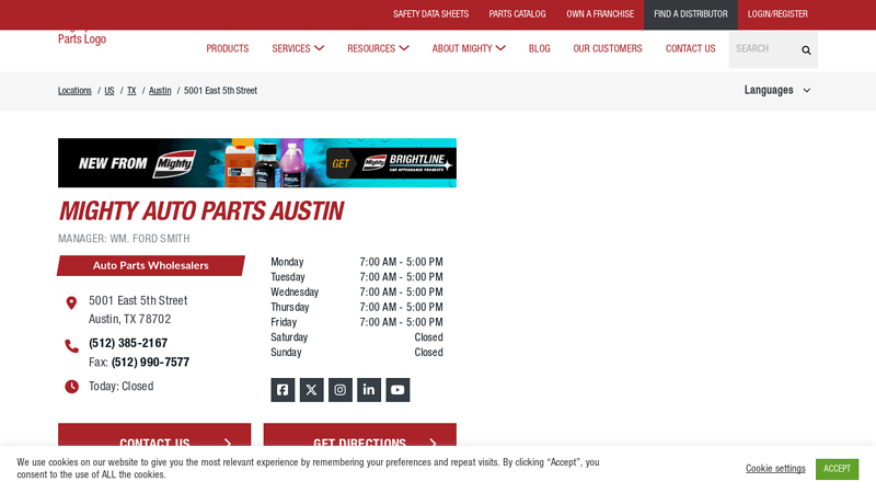 Mighty Auto Parts Austin car parts austin