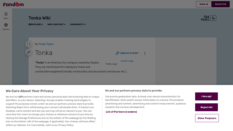 Mighty Dump Truck tonka truck parts