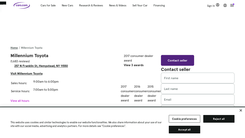 Millennium Toyota - Hempstead, NY millennium toyota parts