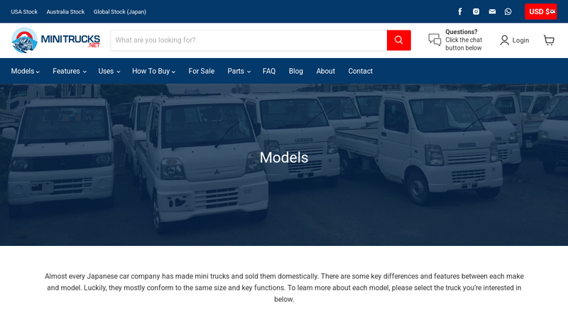 Mini Truck Models japanese mini truck parts