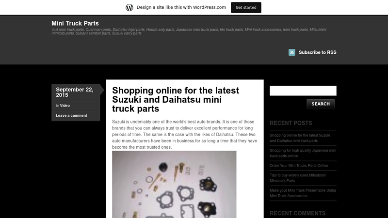 Mini Truck Parts mini truck parts