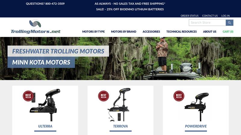 Minn Kota Trolling Motors parts for trolling motors
