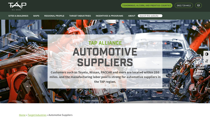 Mississippi Automotive Suppliers Companies corinth auto parts