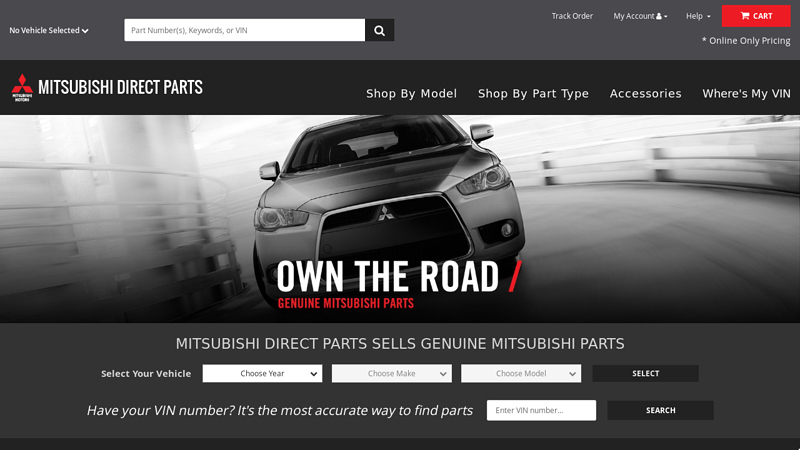Mitsubishi Direct Parts mitsubishi auto parts