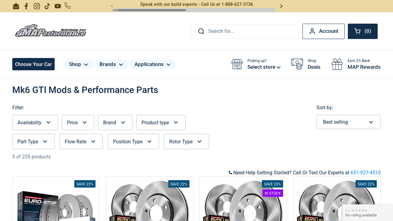 Mk6 GTI Mods & Performance Parts mk6 gti car parts
