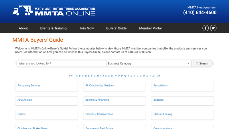 MMTA Buyers' Guide md truck parts