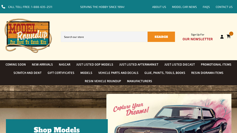 Model Roundup lowrider model car parts