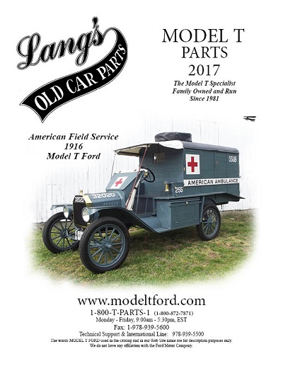 Model T Auto Parts guide