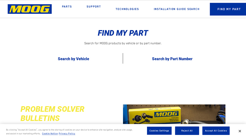 MOOG Parts car parts st louis mo