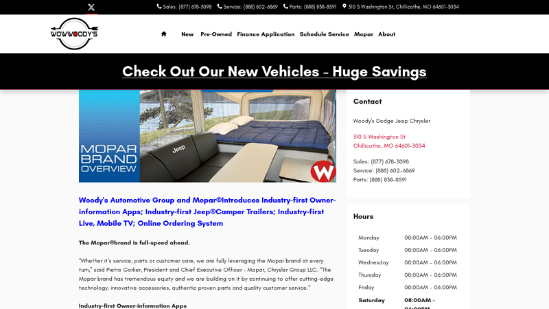 Mopar Accessories woodys truck parts