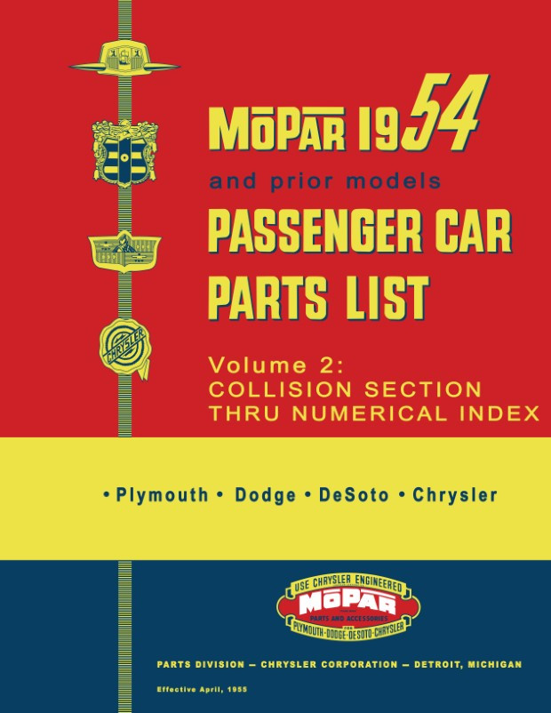 Mopar Classic Car Parts guide