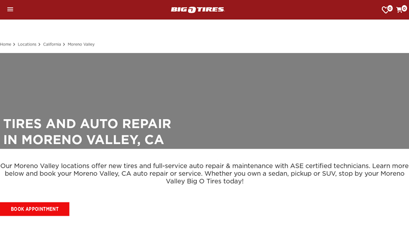 Moreno Valley, CA Auto Service & Tires car parts moreno valley