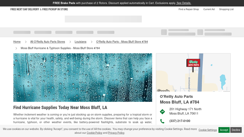 Moss Bluff Hurricane & Typhoon Supplies advance auto parts moss bluff