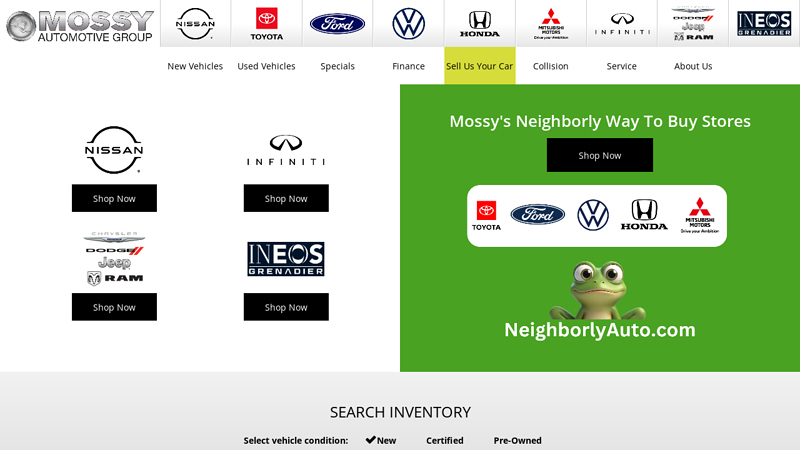 Mossy Automotive Group mossy toyota service & parts