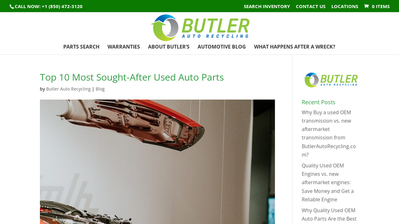 Most Sought Auto Parts car parts yard near me