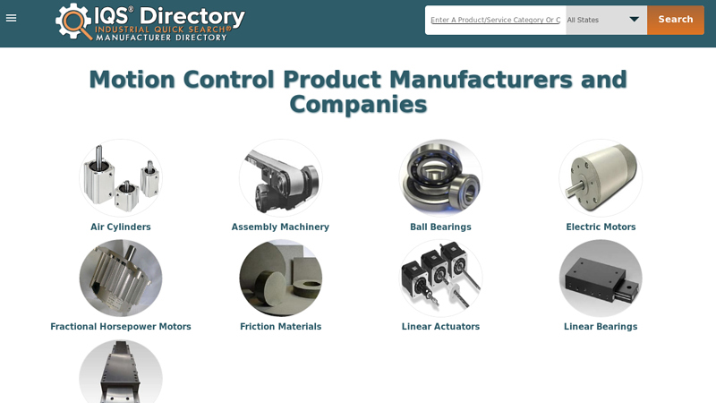 Motion Control Product Manufacturers & Companies motion auto parts