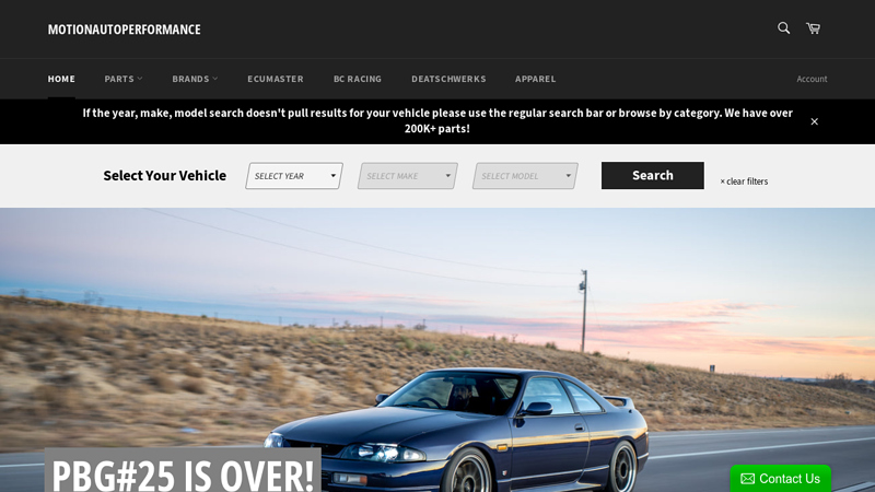 MotionAutoPerformance.com! Aftermarket performance parts we trust! motion auto parts