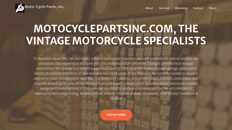 Moto antique honda motorcycle parts