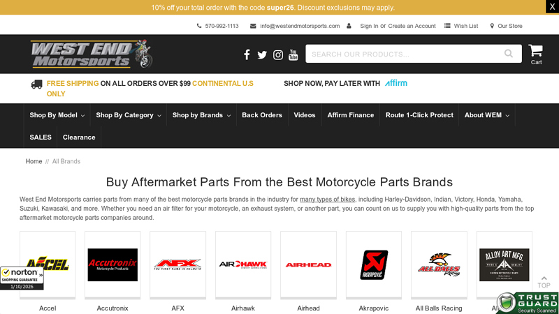 Motorcycle Parts Brands motor cycle parts