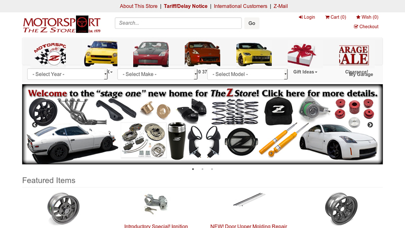 Motorsport Auto datsun 280z parts car