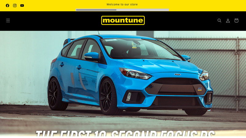 Mountune USA built the fastest MK3 Focus RS over 3 years ago and ... focus rs car parts