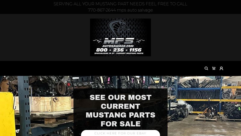 MPS Autosalvage mustang parts specialties auto salvage