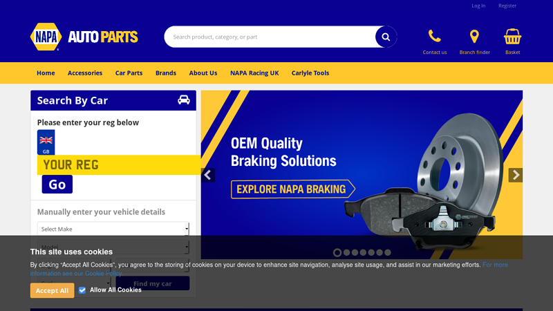 NAPA Auto Parts nasa auto parts