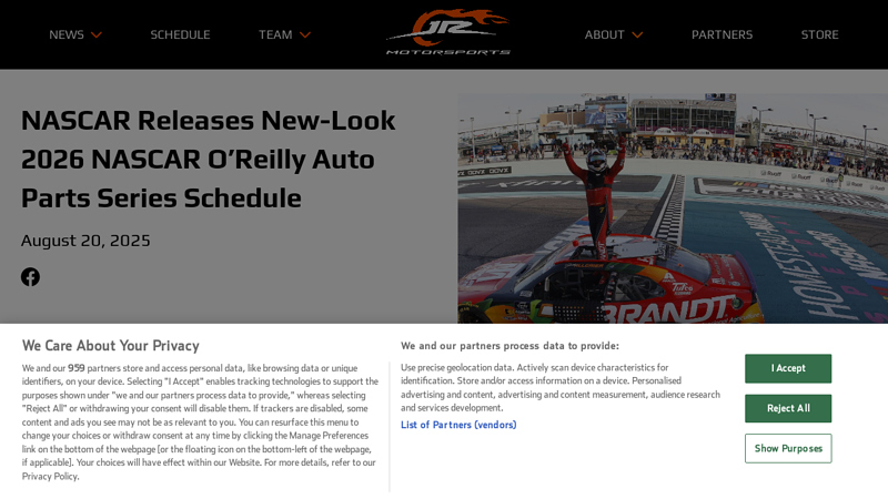 NASCAR Releases New o'reilly auto parts portland